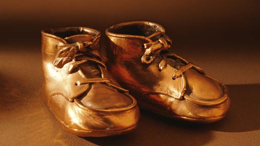 How Baby Shoes Are Bronzed