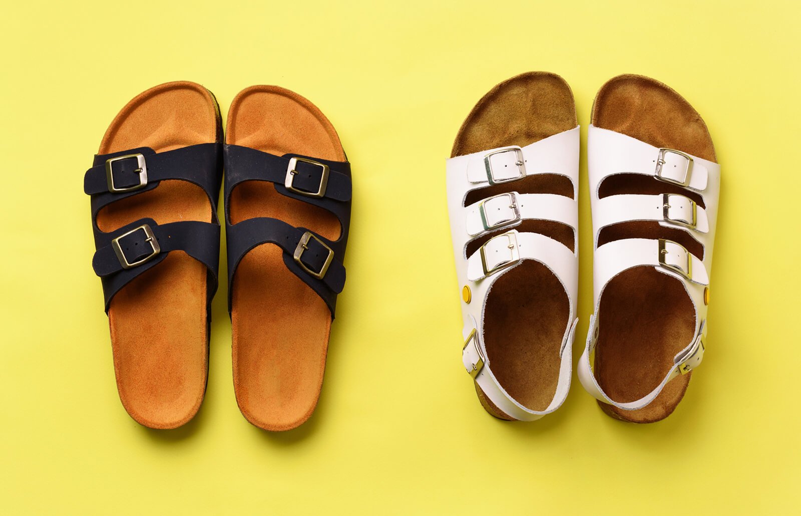 How To Clean Footbed Of Sandals