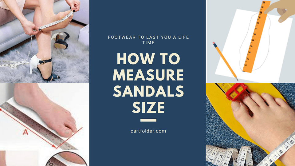 how to measure sandals size