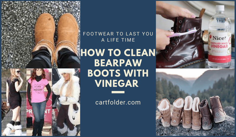 How to Clean Bearpaw Boots With Vinegar